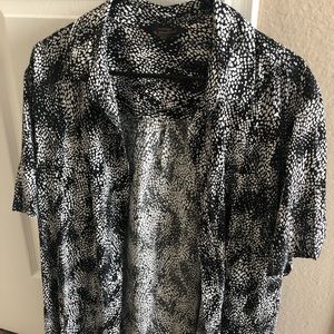 Vintage Style Snake Print Shirt